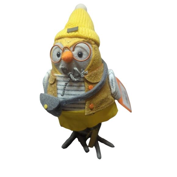 Target 2023 Apple Fabric Bird Harvest Hyde & Eek Thanksgiving Halloween Figurine - Picture 1 of 4